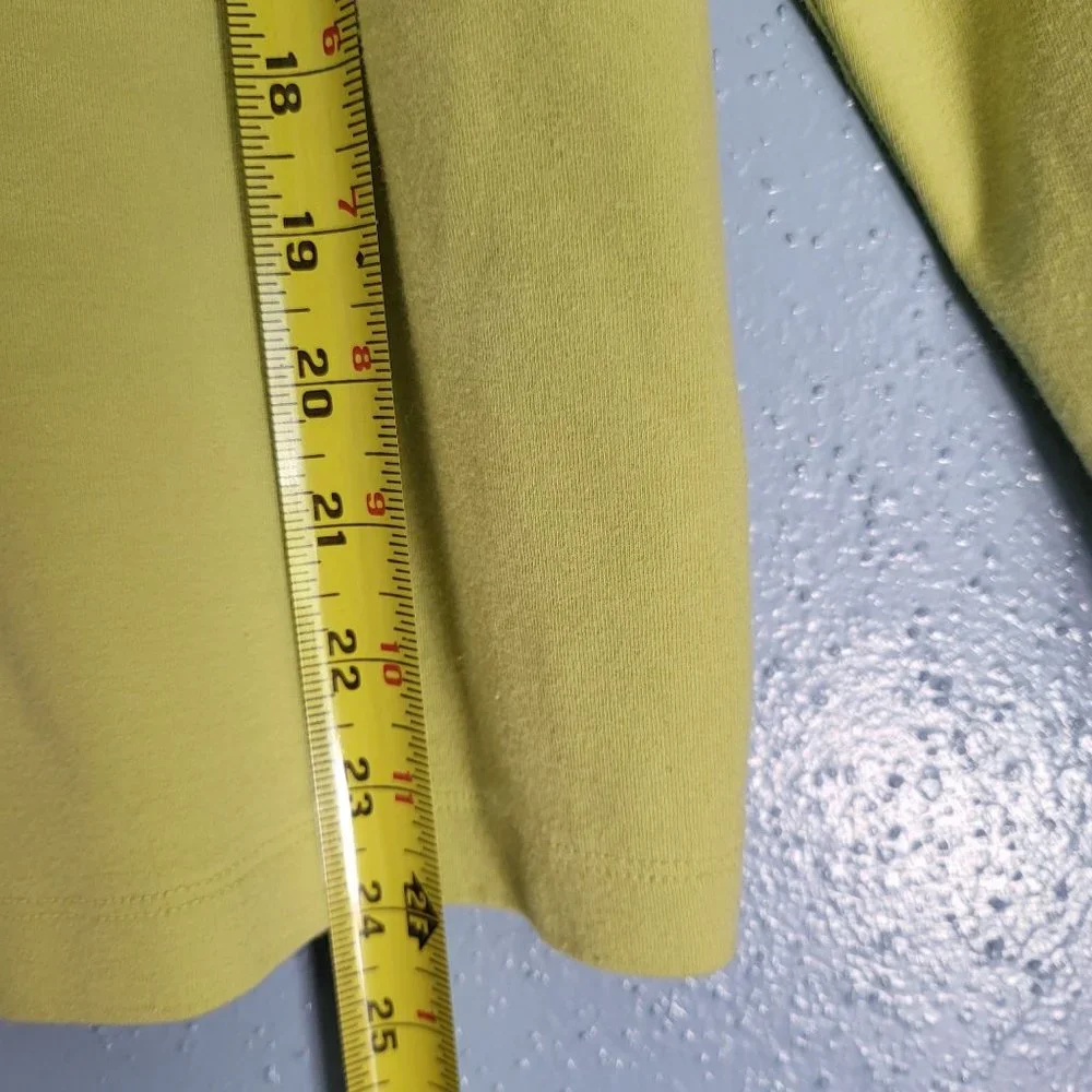 Chicos Shirt Womens 2 Green Long Sleeve